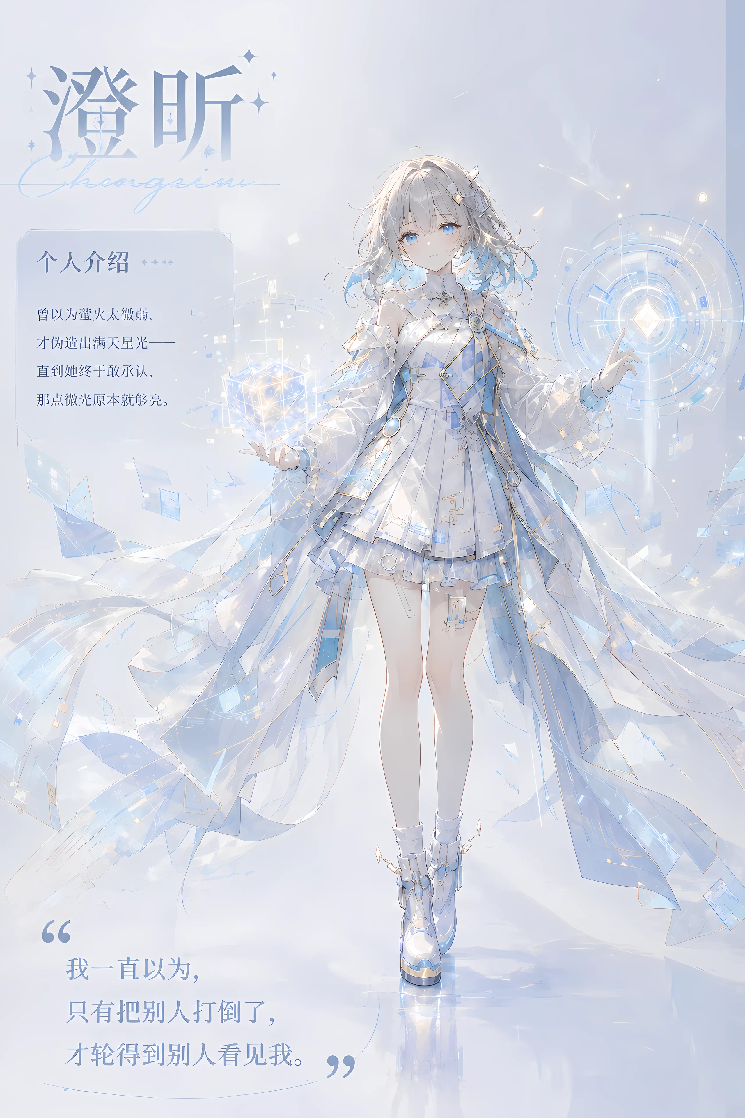 澄昕角色立绘