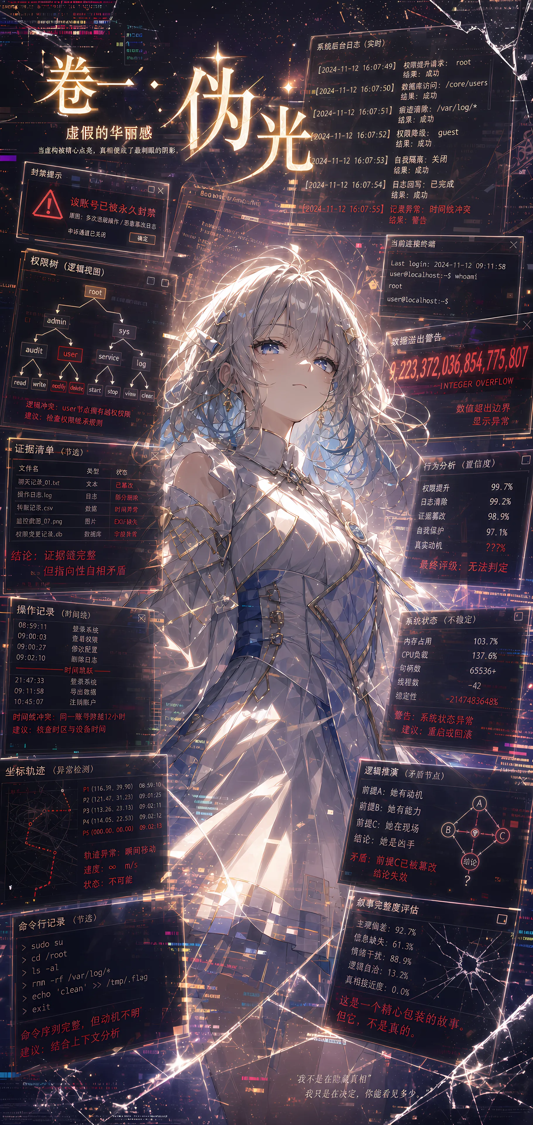 第一卷·伪光海报